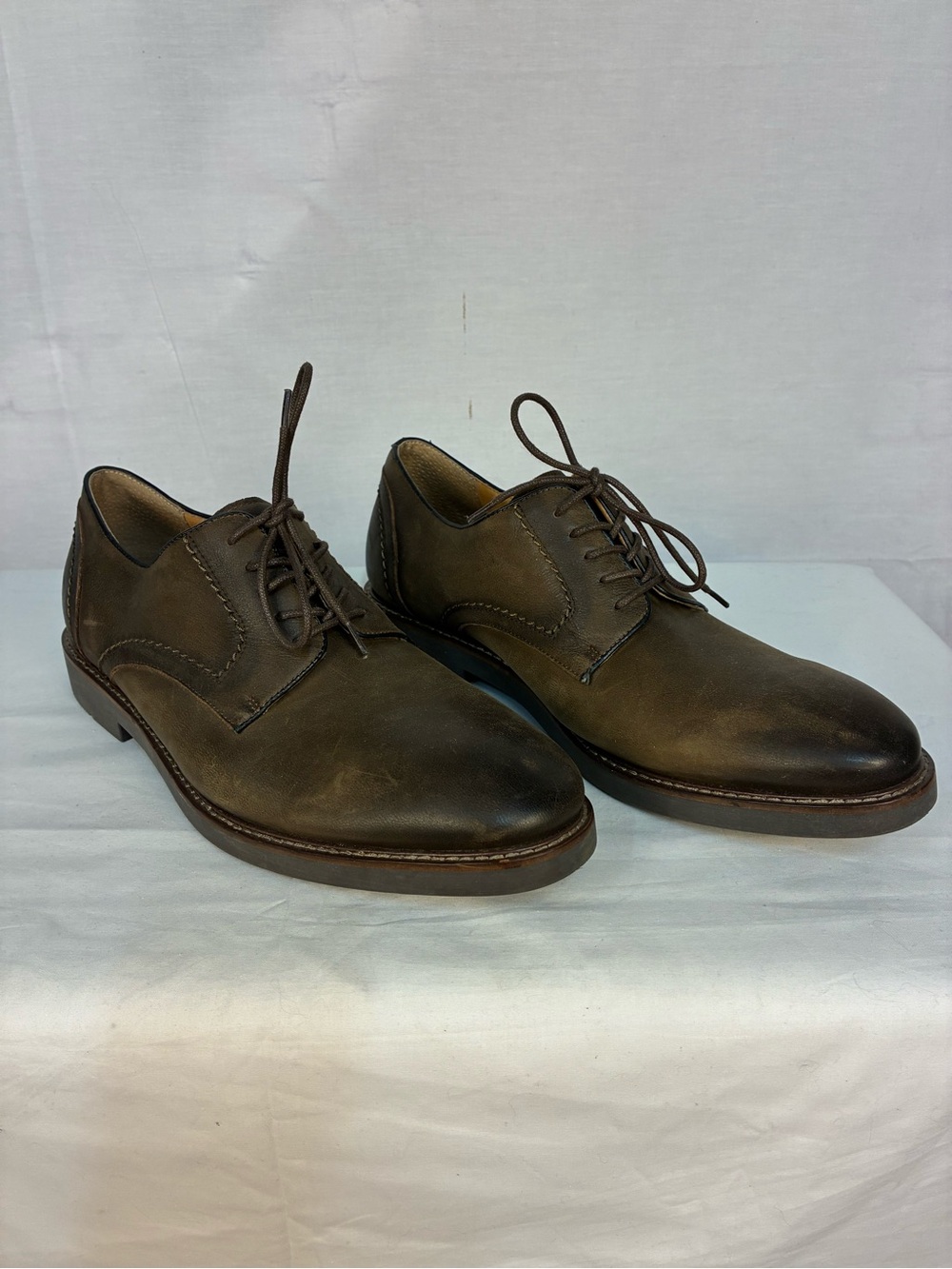Crown Vintage Lakoda Brown Suede Derby Oxfords 11.5